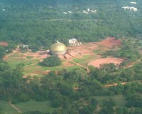 Auroville von oben